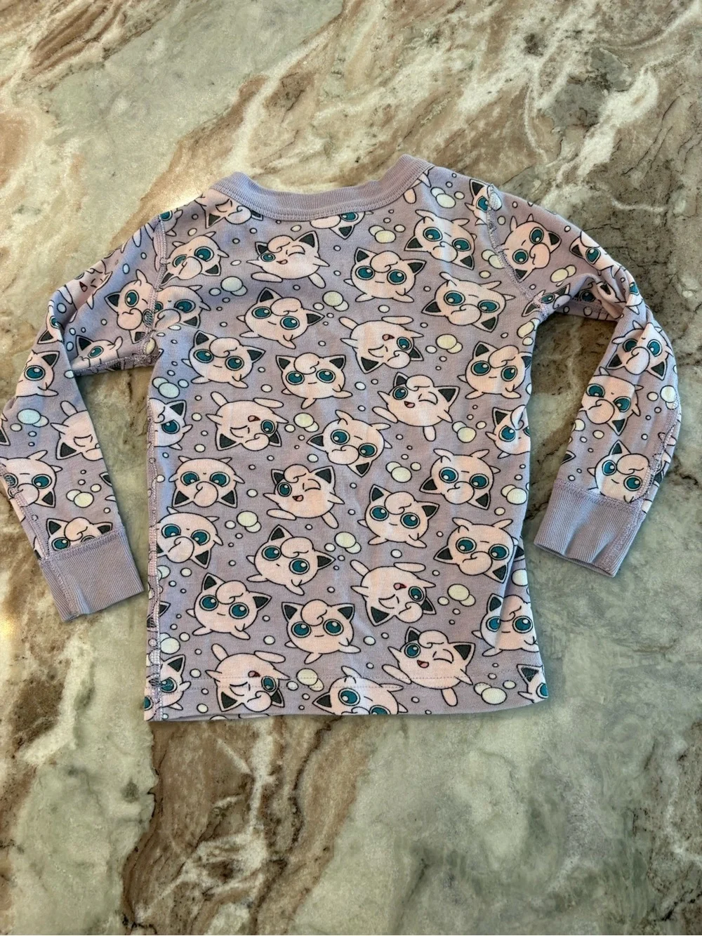 Hanna Andersson x Pokemon JigglyPuff Pajama Set Long Sleeve 3T Snug Fit